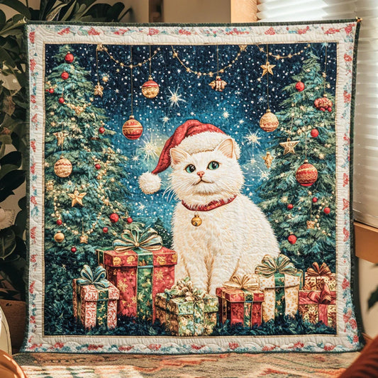 Cozy Cat Quilt Blanket