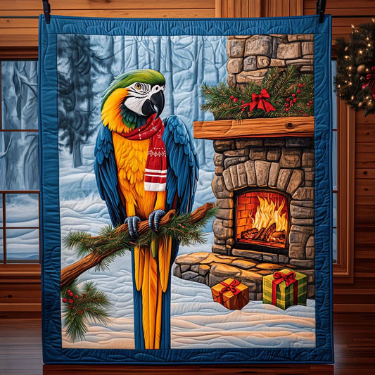 Cozy Christmas Companion Quilt Blanket