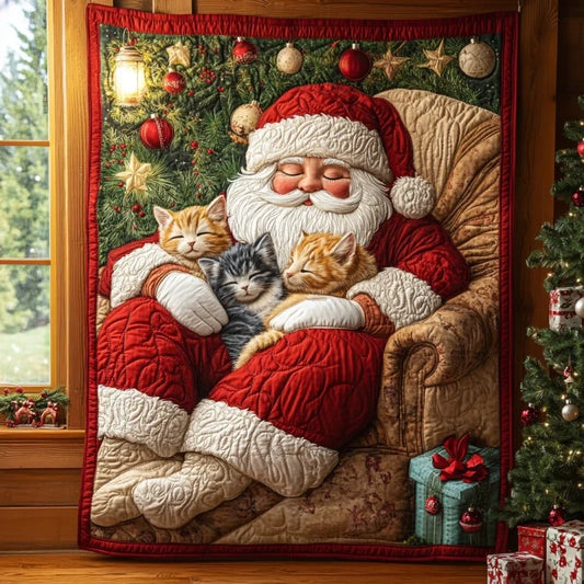 Cozy Christmas Quilt Blanket