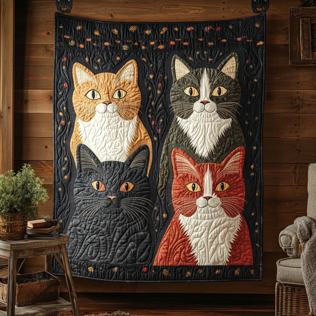 Cozy Claws Quilt Blanket