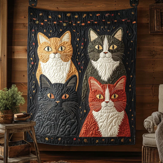 Cozy Claws Quilt Blanket