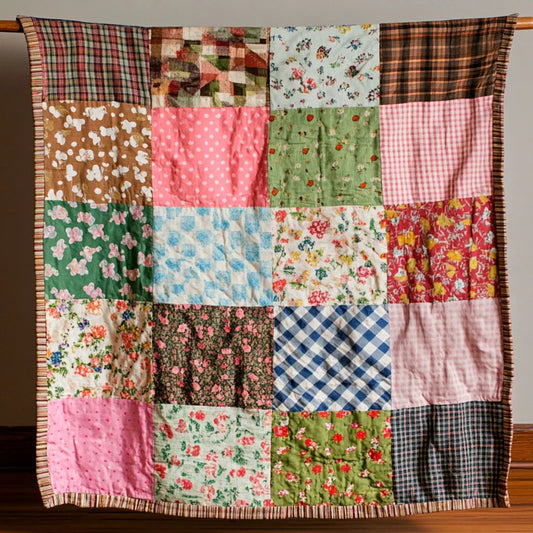 Cozy Cottage Quilt Blanket