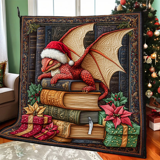 Cozy Dragon Quilt Blanket