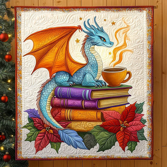 Cozy Dragon Quilt Blanket