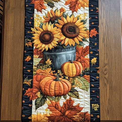 Cozy Fall Quilted Table Runner