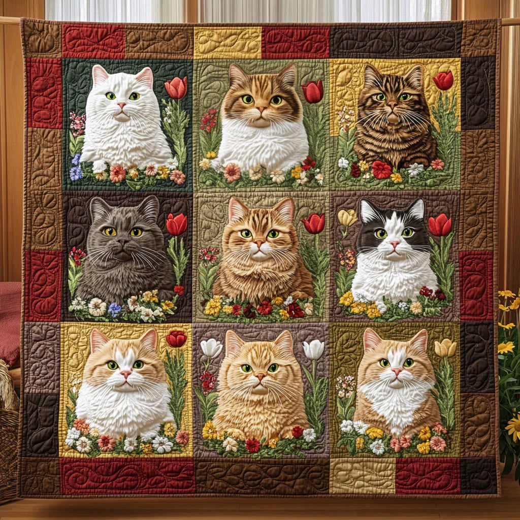 Cozy Garden Quilt Blanket