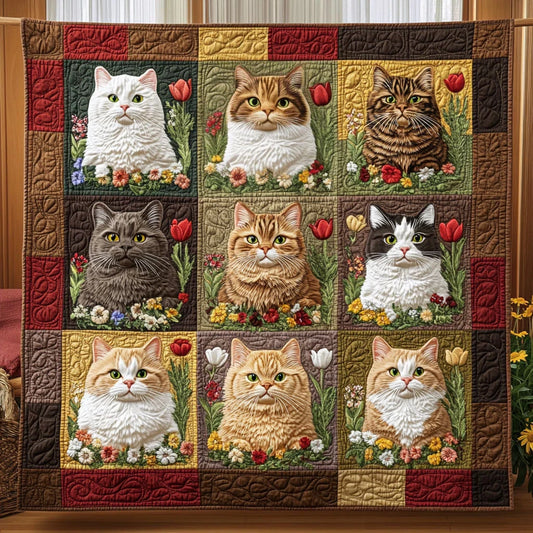 Cozy Garden Quilt Blanket