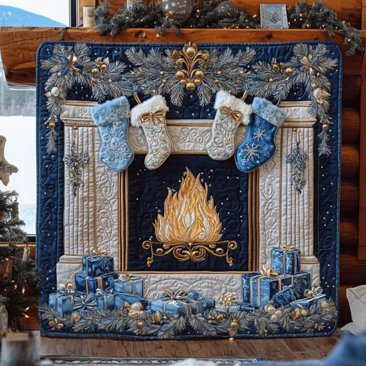 Cozy Hearth Quilt Blanket