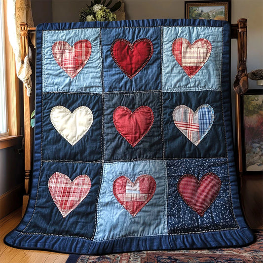 Cozy Love Quilt Blanket