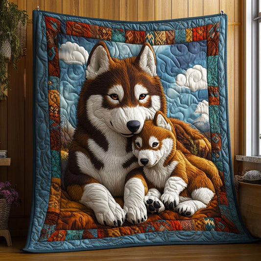Cozy Paws Quilt Blanket