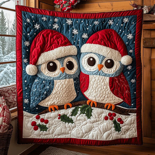 Cozy Perch Quilt Blanket