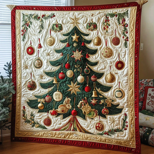 Cozy Pine Quilt Blanket