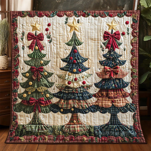 Cozy Pine Quilt Blanket