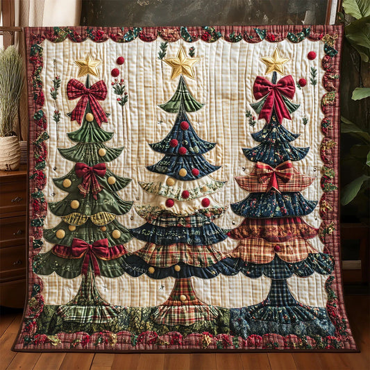 Cozy Pine Quilt Blanket