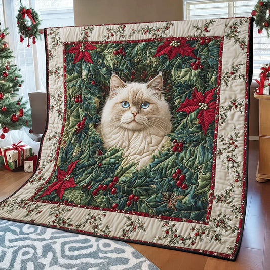Cozy Ragdoll Charm Quilt Blanket