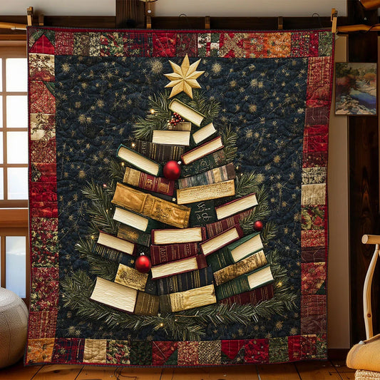 Cozy Read Book Quilt Blanket