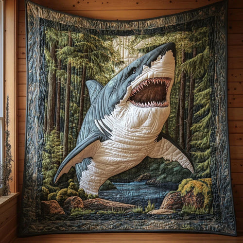 Creepy Tale Quilt Blanket