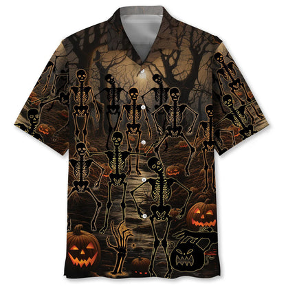 Creepy Forest Halloween Hawaiian Shirt