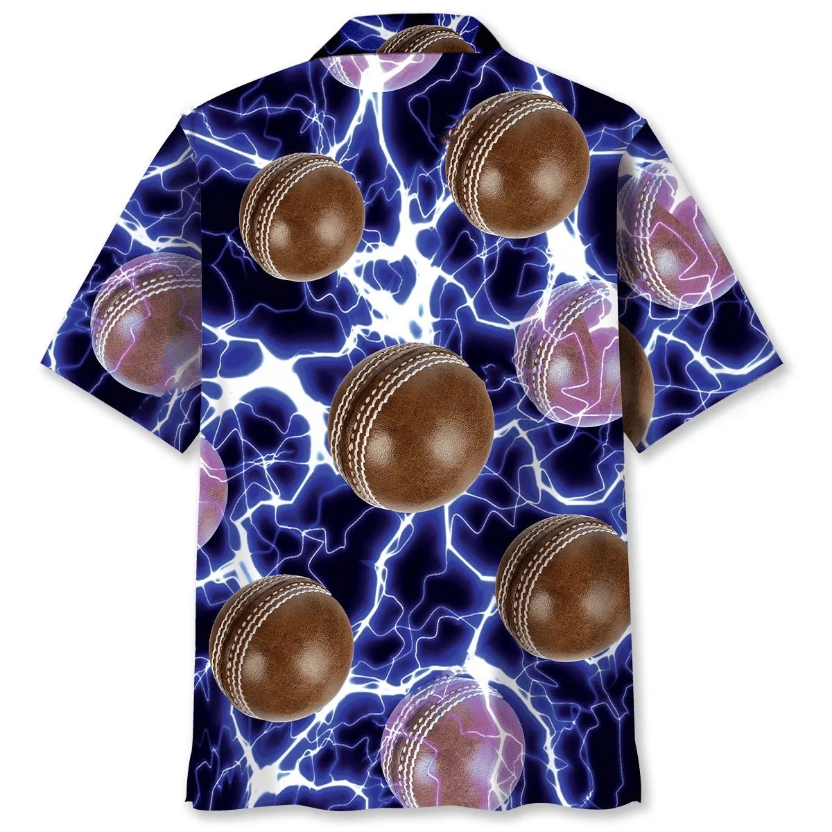 Cricket Ball Thunder Hawaiian Shirt