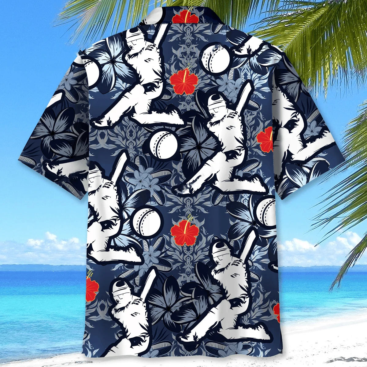 Cricket Hibiscus Hawaiian Shirt