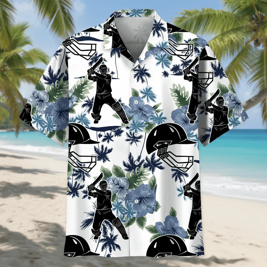 Cricket White Nature Hawaiian Shirt