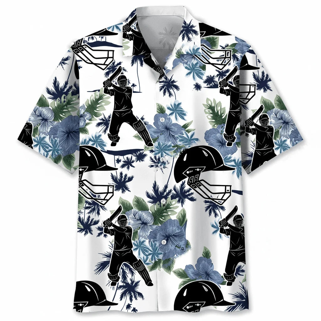 Cricket White Nature Hawaiian Shirt