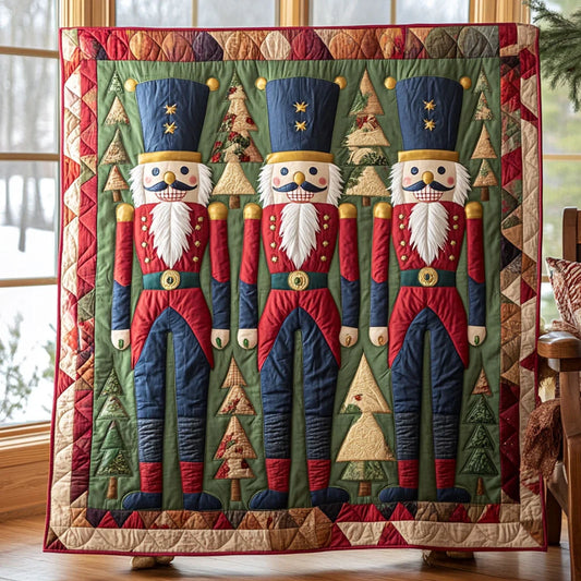 Crimson Captain Quilt Blanket