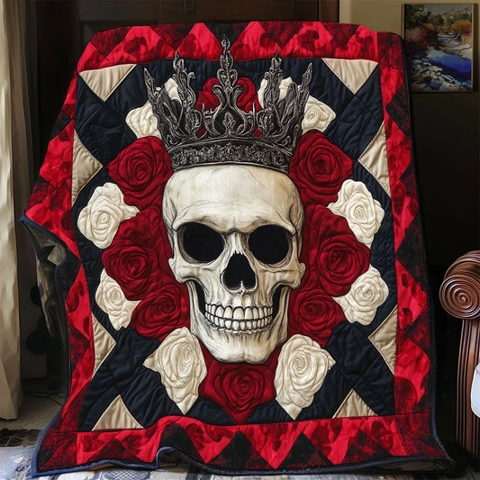 Crimson King Quilt Blanket