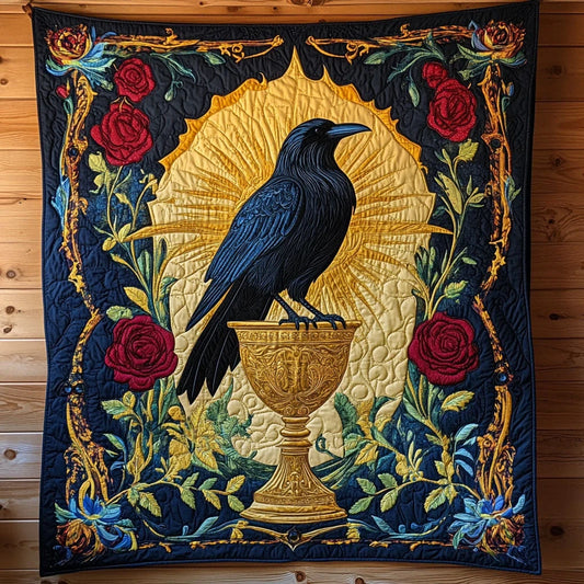 Crown & Feather Quilt Blanket