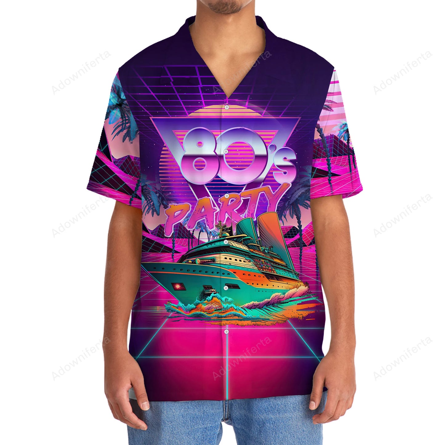 Cruise 80s Hawaiian Shirt