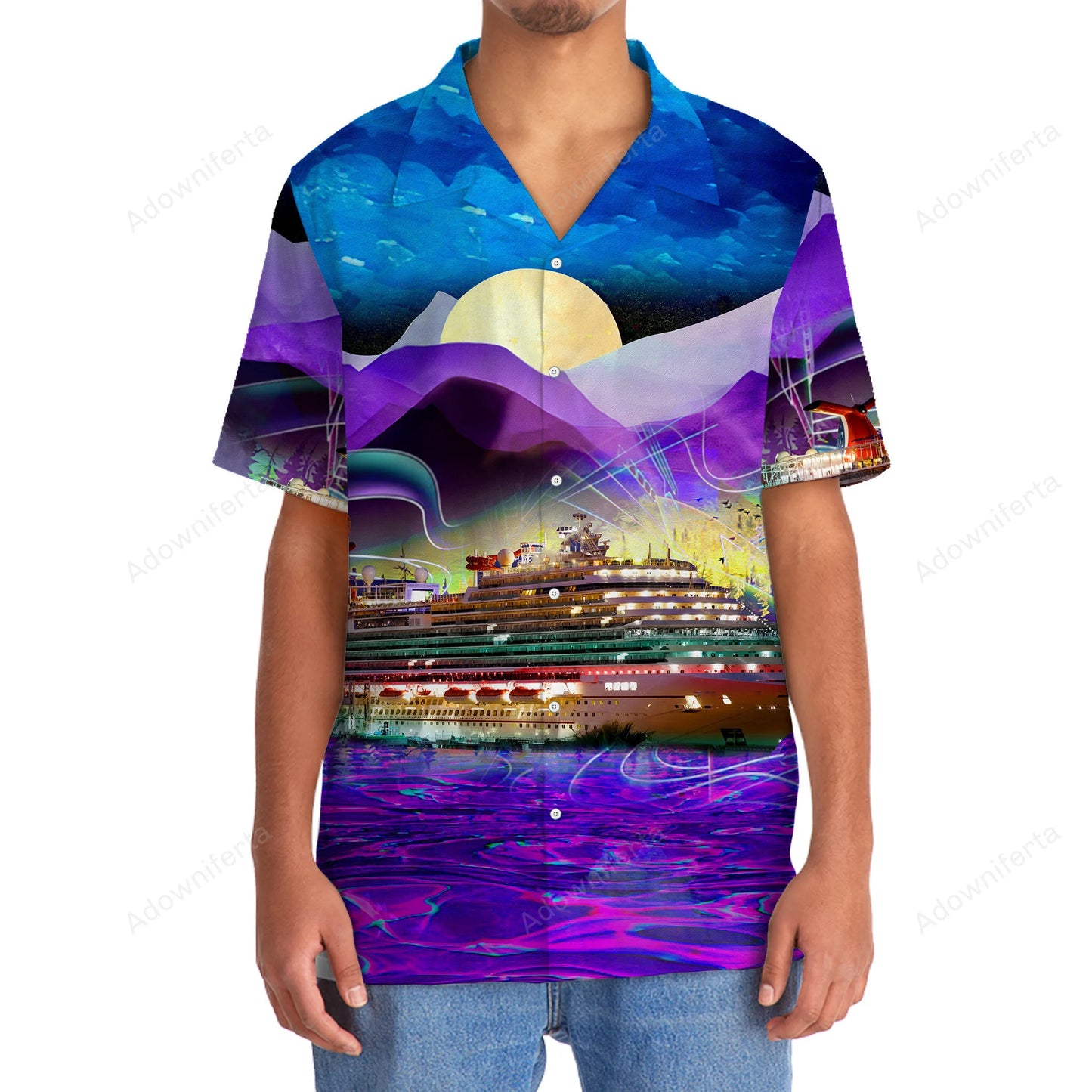 Cruise Color Hawaiian Shirt