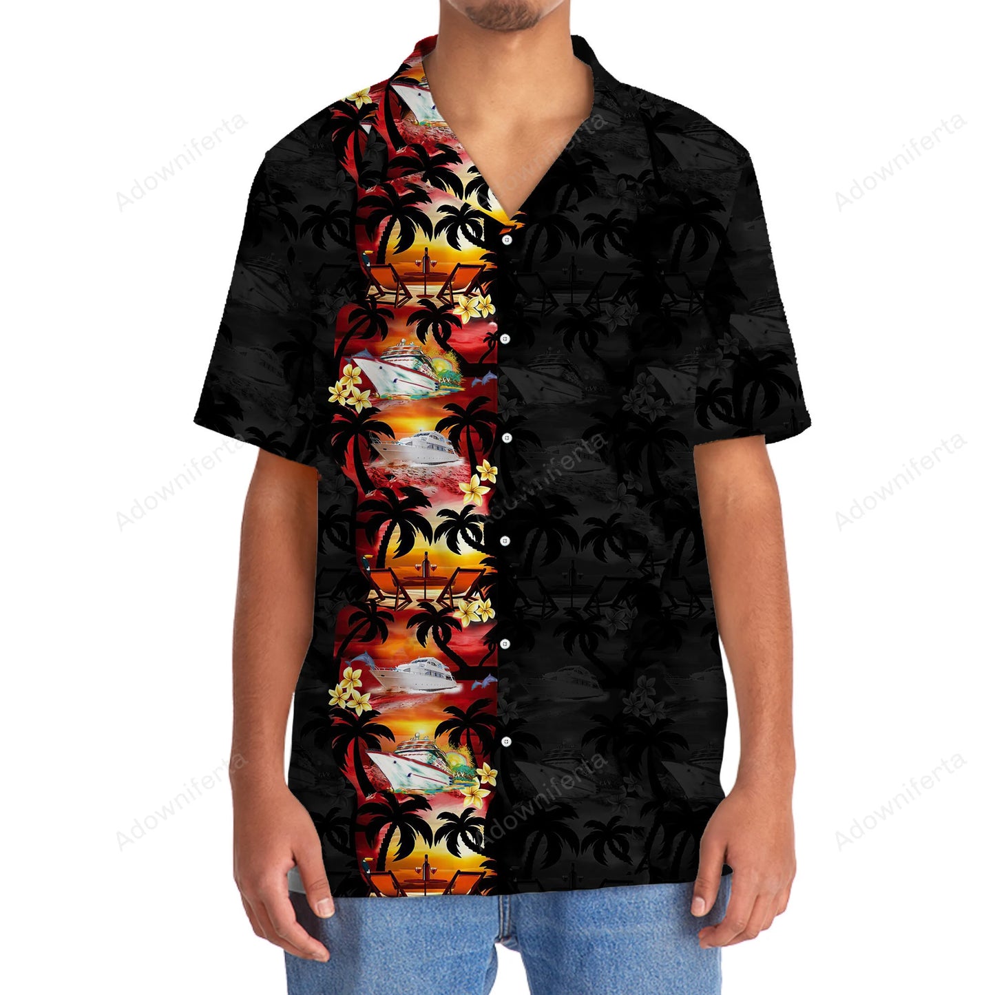 Cruise Flower Hawaiian Shirt