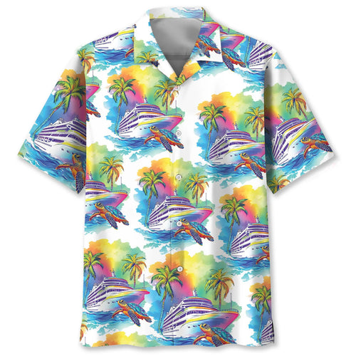 Cruise Turtle Hawaiian Shirt