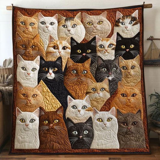 Cuddle Cat Quilt Blanket