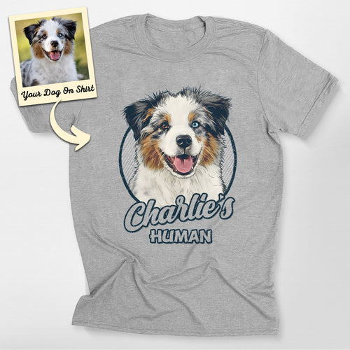 Custom Australian Shepherd Shirt Colorful Sketch P