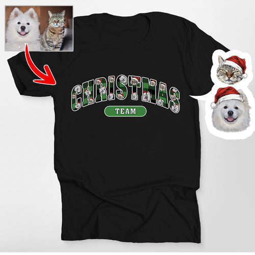 Custom Bella Canvas Christmas Family Squad Shirt