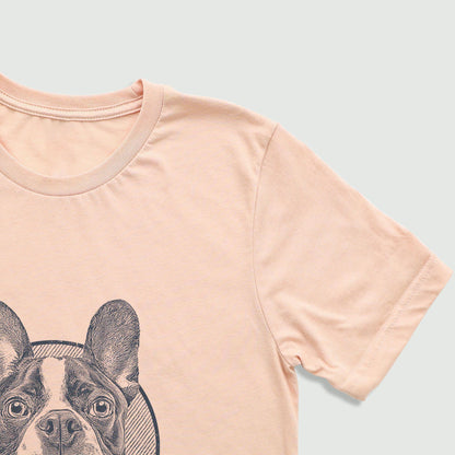Custom Dog Bella Canvas T-Shirt for Moms, custom pet portrait gift for pet lovers (view 23)