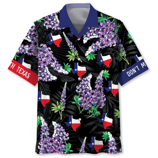 Custom Name Don T Mess with Texas Hawaiian Shirt