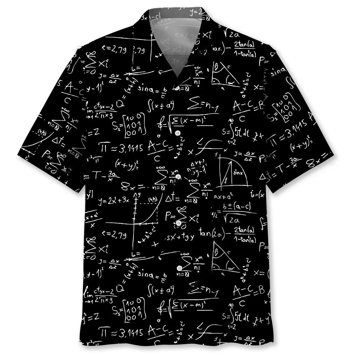 Custom Name Problem Solving Funny Math Hawaiian Shirt