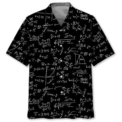 Custom Name Problem Solving Funny Math Hawaiian Shirt