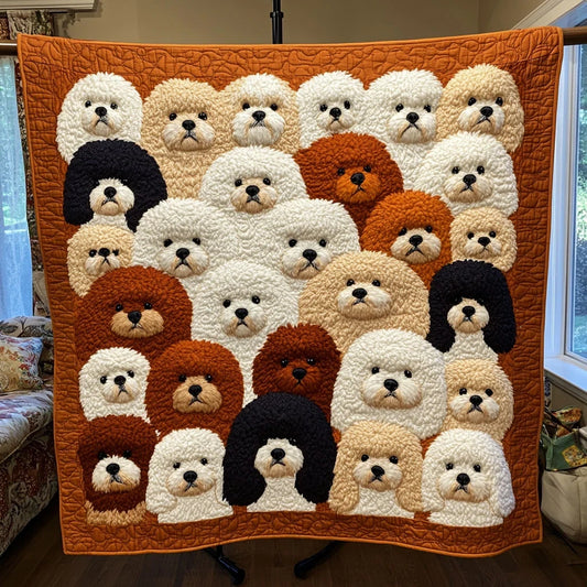 Cute Doggo Quilt Blanket