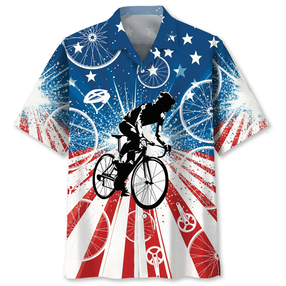 Cycling America Hawaiian Shirt