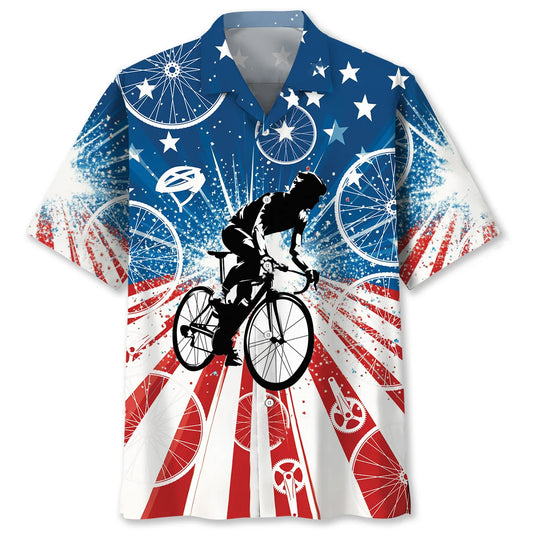 Cycling America Hawaiian Shirt