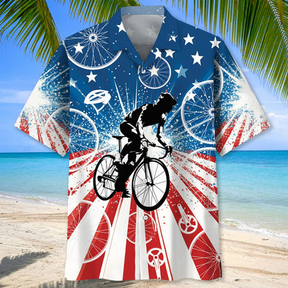 Cycling America Hawaiian Shirt
