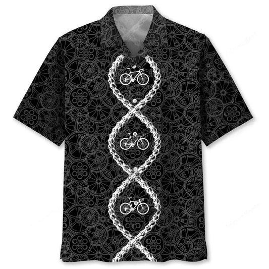 Cycling Dna Hawaiian Shirt