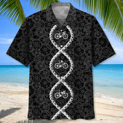 Cycling Dna Hawaiian Shirt