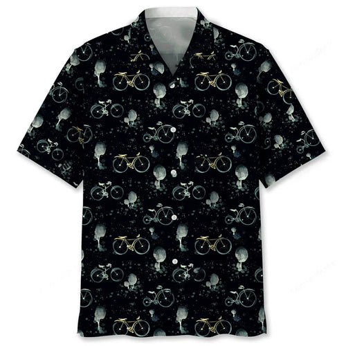 Cycling Light Vintage Hawaiian Shirt