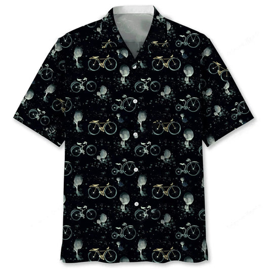 Cycling Light Vintage Hawaiian Shirt