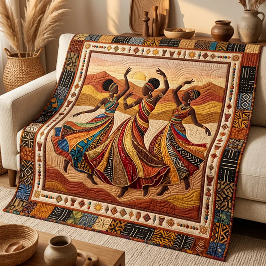Dancing Queen Quilt Blanket