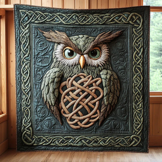 Dark Oracle Quilt Blanket